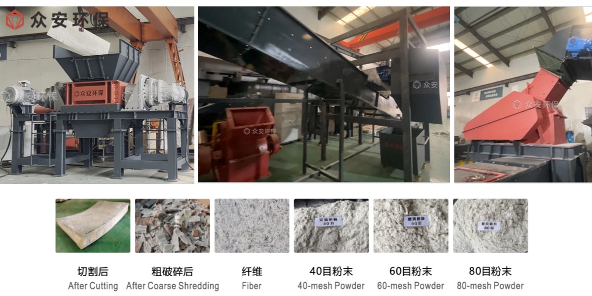 眾安環(huán)保廢棄風(fēng)電葉片處理生產(chǎn)線，為可持續(xù)未來按下“快進鍵”